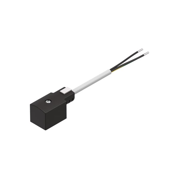 Plug Socket With Cable KMF-1-24DC-5-LED